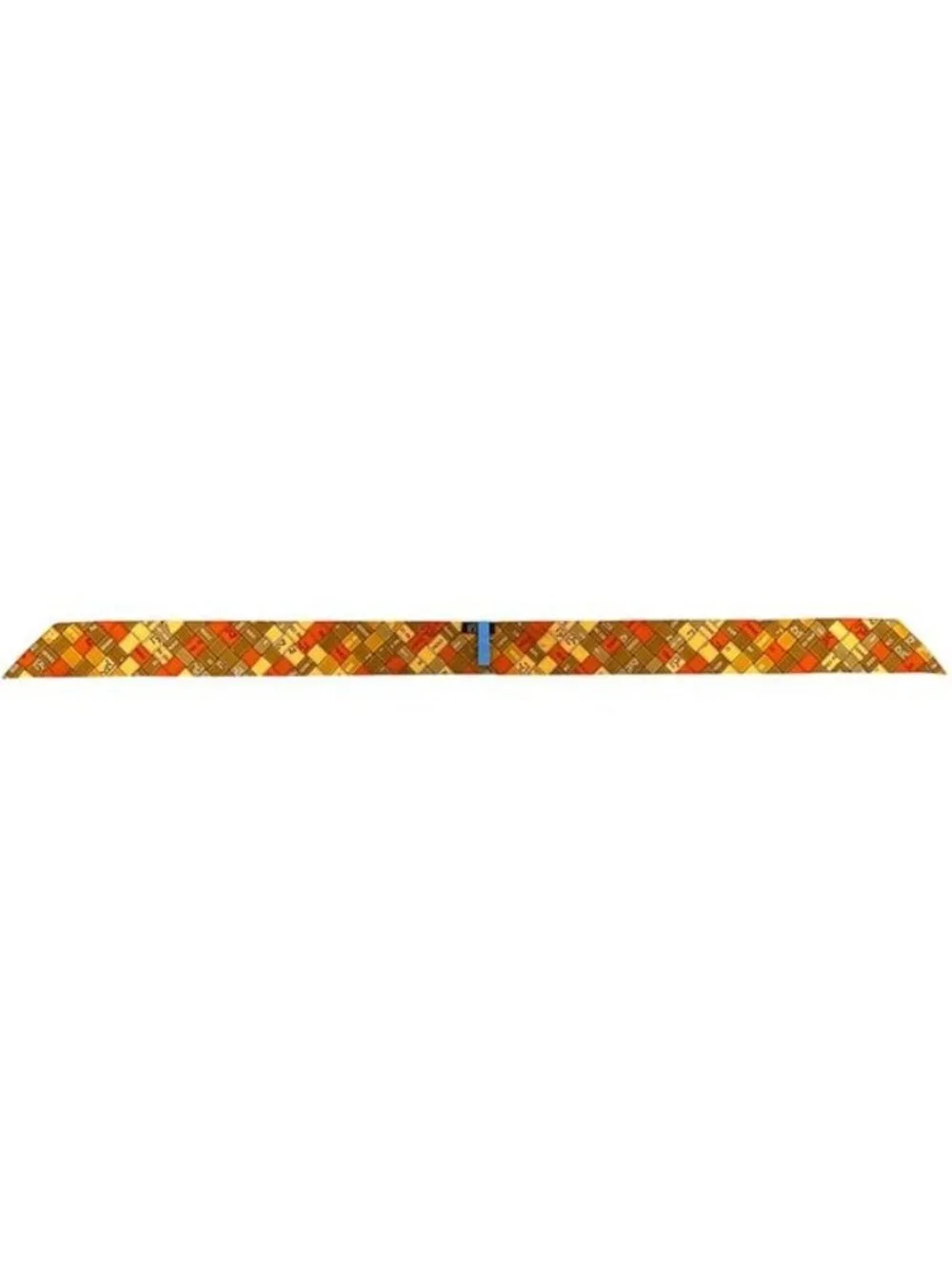 Hermes Ribbon Twilly Orange Cleaned Scarf - Picture 3 of 10